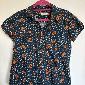 Bridge & Burn Bea Shirt Size S in Hibiscus